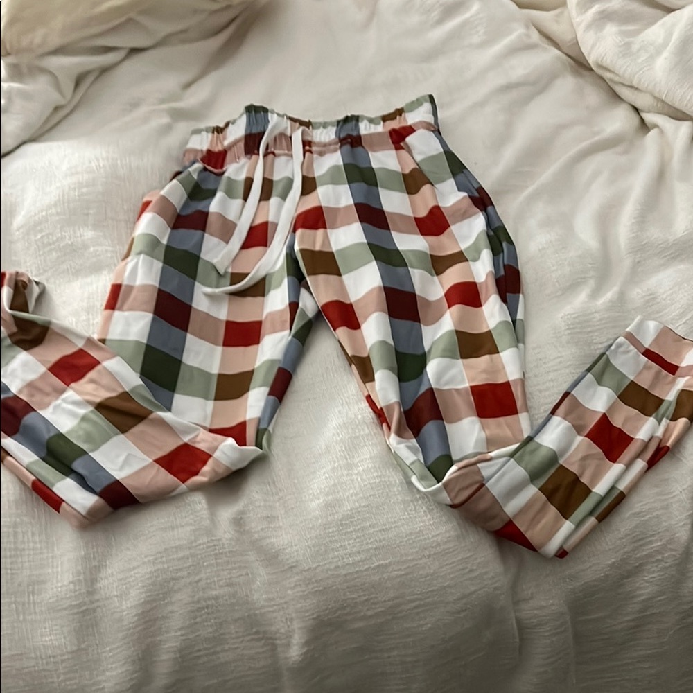 Colorful Checkered Pants